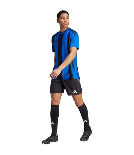 Maillot De Foot Style À Rayures Homme Bleu Marine Noir Adidas