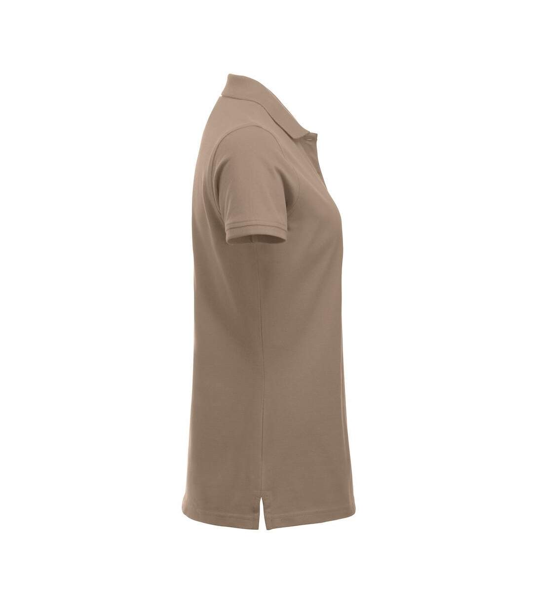 Polo Marion Femme Café Au Lait Clique-4