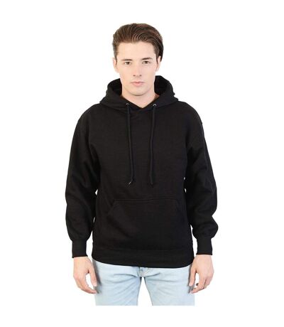 Mens Urban Pullover Hood Black Absolute Apparel