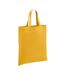 Sac de courses taille unique jaune foncé Brand Lab