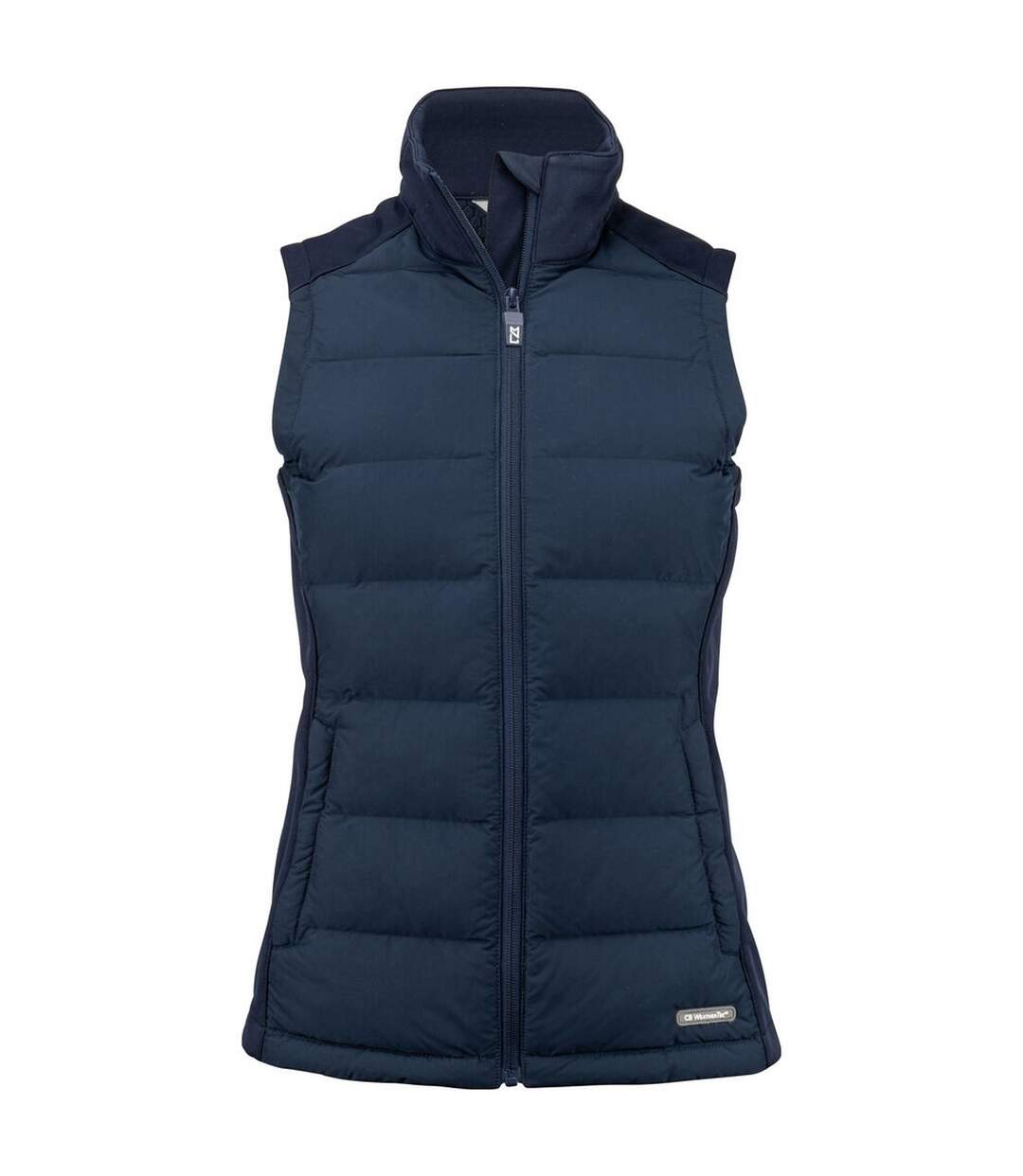 Womens/ladies Oak Harbor Body Warmer Dark Navy Cutter & Buck-1