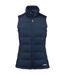 Womens/ladies Oak Harbor Body Warmer Dark Navy Cutter & Buck-1