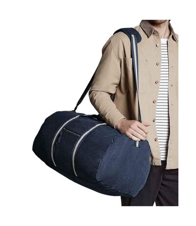 Vintage canvas duffle bag one size vintage oxford navy Quadra