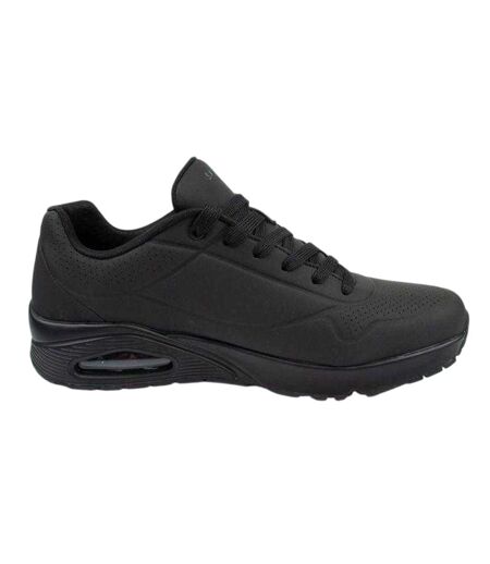 Baskets Uno Homme Noir Skechers