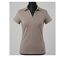 Polo Mayflower Dagan1 en coton beige : le style col V avec poche poitrine boutonnée-3