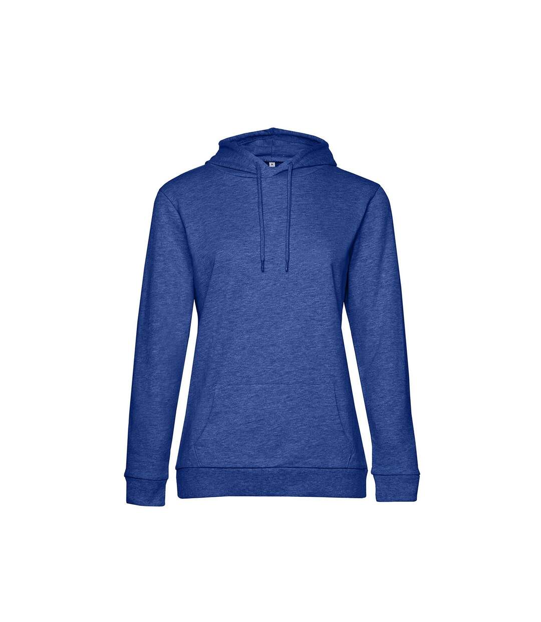 B&c Womens/ladies Sweat À Capuche Bleu Royal Chiné BANDC-1
