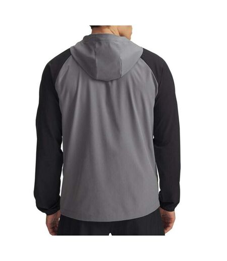 Veste de pluie gris/noir homme under armour ua stretch