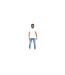 T-shirt Motif/style Logo Tech Homme Blanc SikSilk-1
