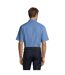 Chemise Bristol Homme Bleu Violet Pastel SOLS-3