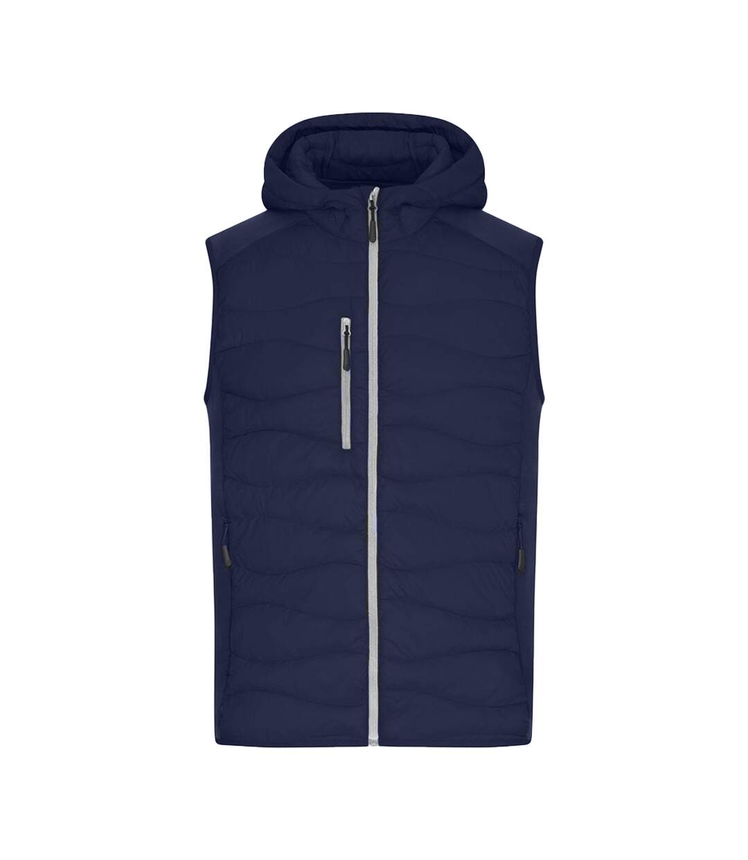 Veste Sans Manches Homme Bleu Marine James And Nicholson-1