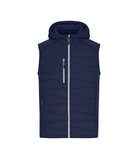 Veste Sans Manches Homme Bleu Marine James And Nicholson