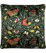 Paoletti Heligan Botanical Throw Pillow Cover (Black) (50cm x 50cm) - UTRV2091