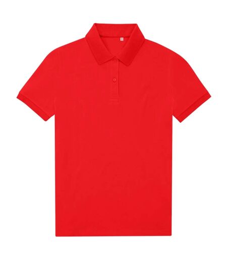 Chemisier My Eco Polo 65/35 Femme Rouge Tomate B&C