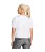 Womens/ladies Motion Crew Neck T-shirt White Under Armour-2