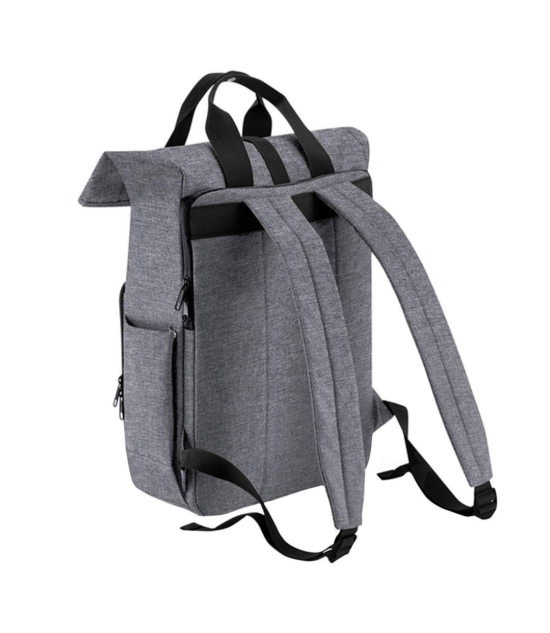 Sac À Dos Pour Ordinateur Portable Taille Unique Gris Chiné Bagbase-2