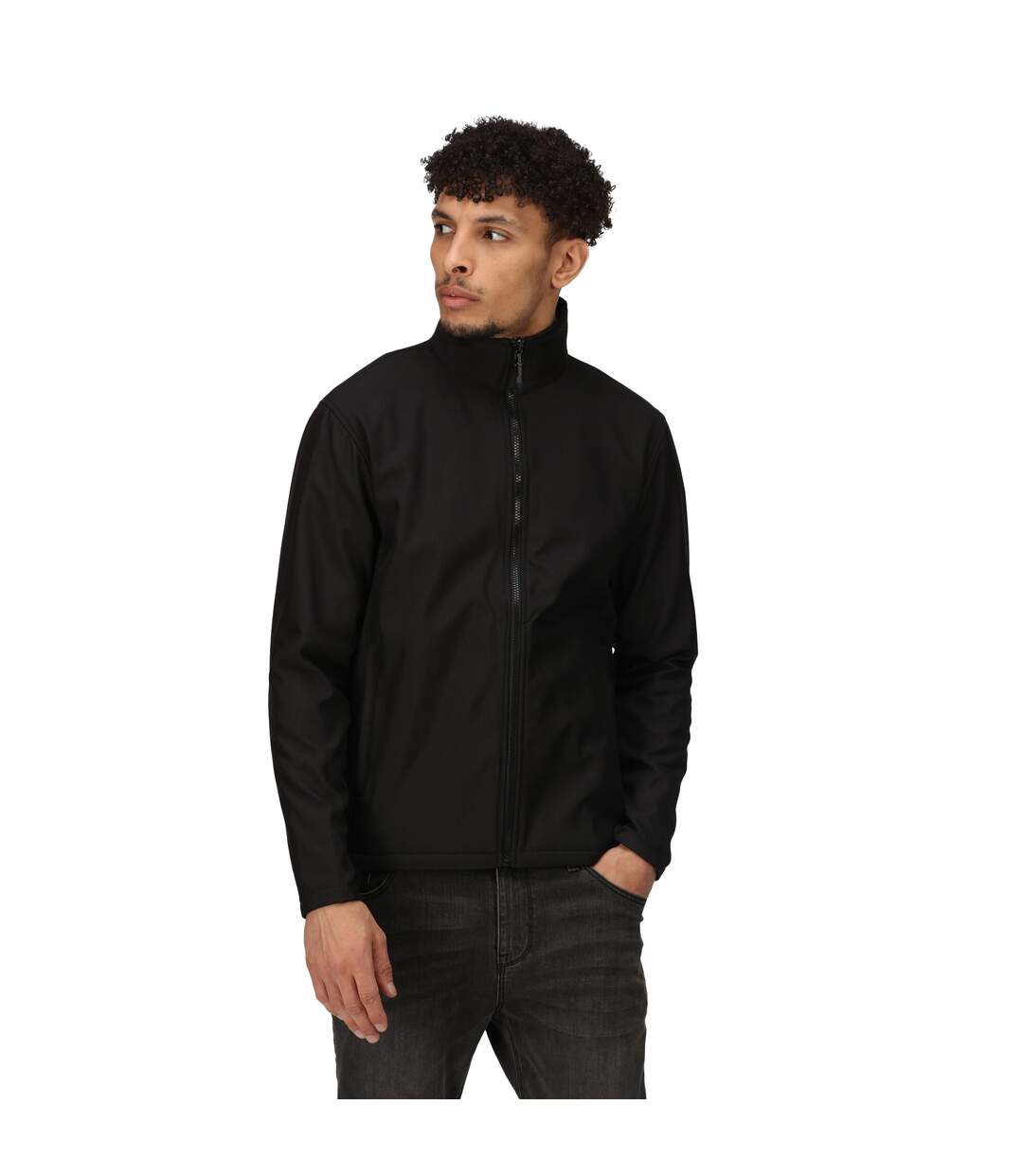 Veste imperméable honestly made homme noir Regatta-3