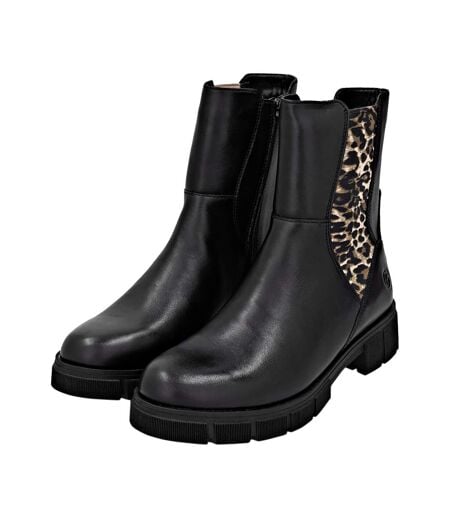 Bottines Cuir Remonte Elastique