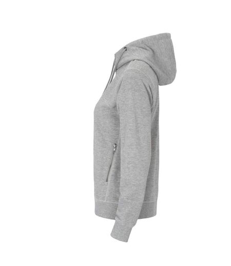 Veste À Capuche Femme Gris Chiné Cottover