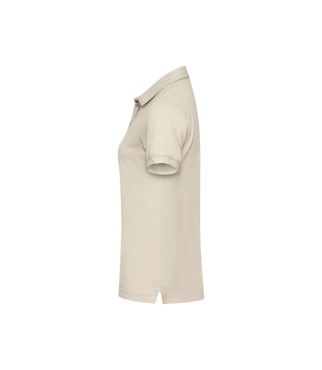 Womens/ladies Advantage Premium Polo Shirt Beige Cutter & Buck-3
