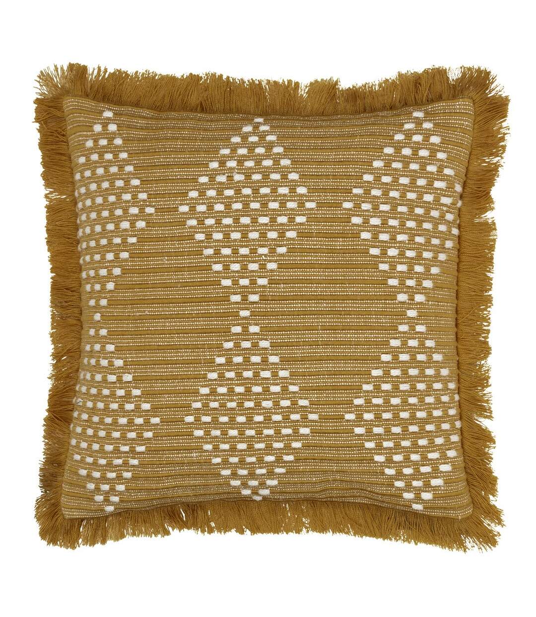 Woven cushion cover 45cm x 45cm gold Furn