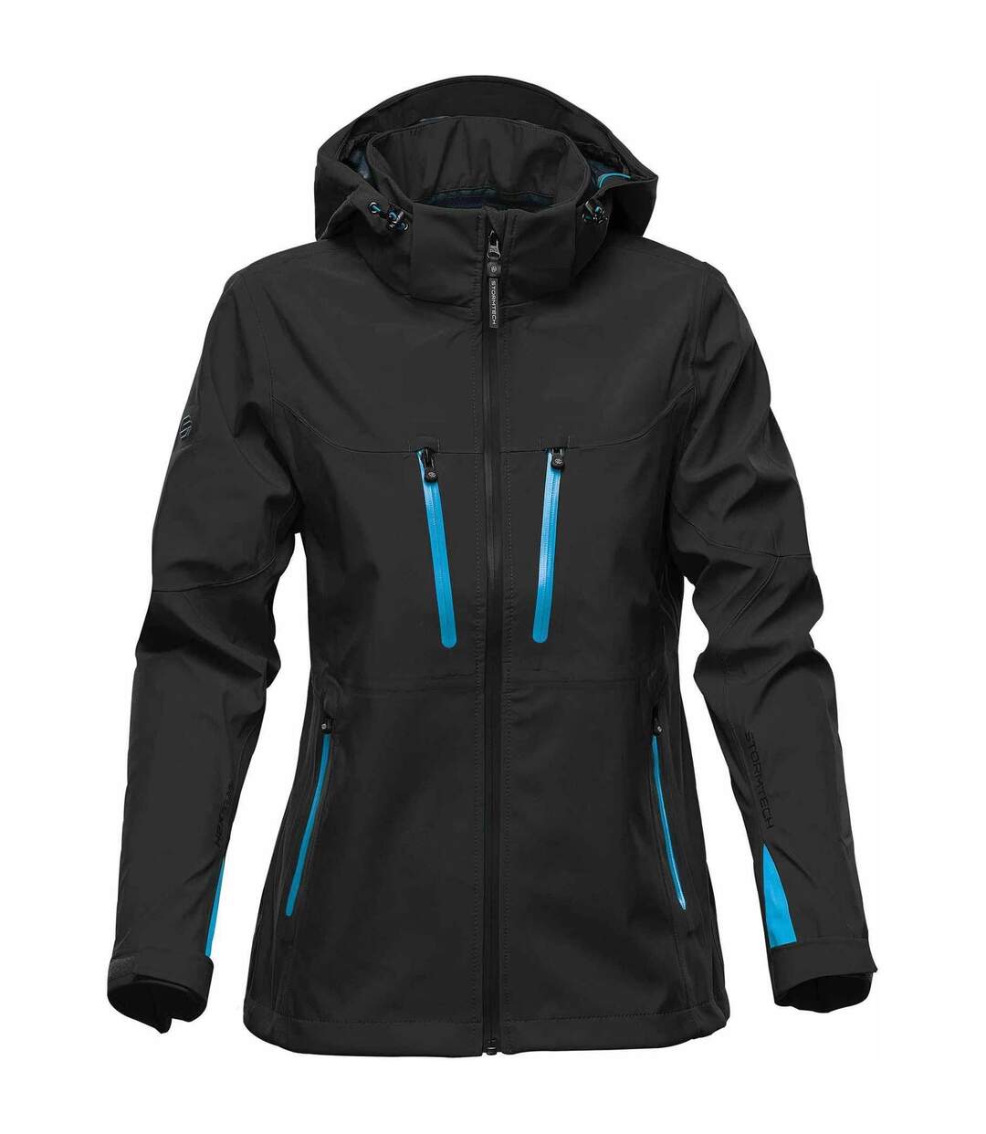 Veste Softshell Patrol Femme Noir Bleu Vif Stormtech-1