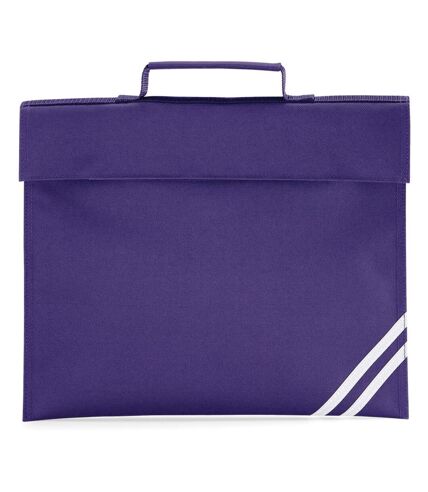 Quadra Classic Book Bag - 5 Liters (Purple) (One Size) - UTBC753