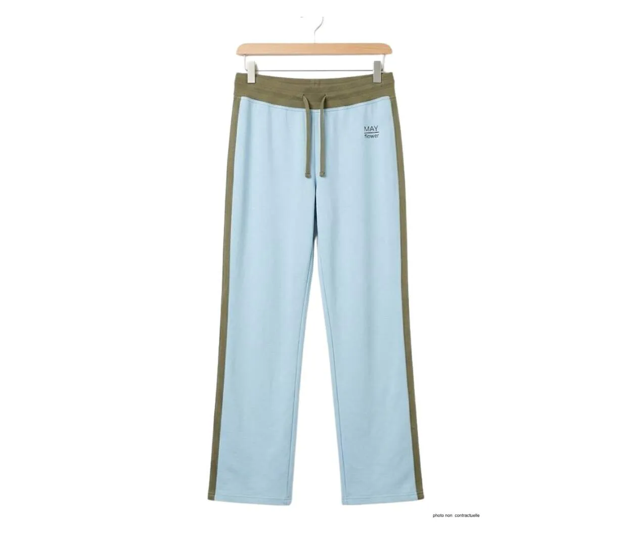 Pantalon Sport Mayflower SE8008 Bleu/Kaki : le confort stretch pour un look dynamique-2