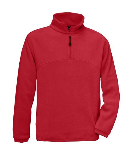 Haut Polaire Highlander+ Homme Rouge B&C
