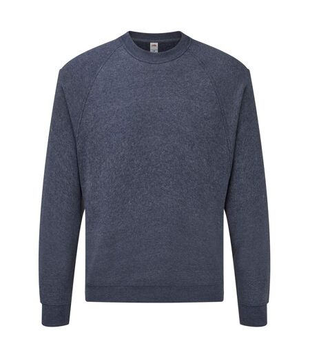 Pull Classic Homme Bleu Marine Chiné Fruit Of The Loom
