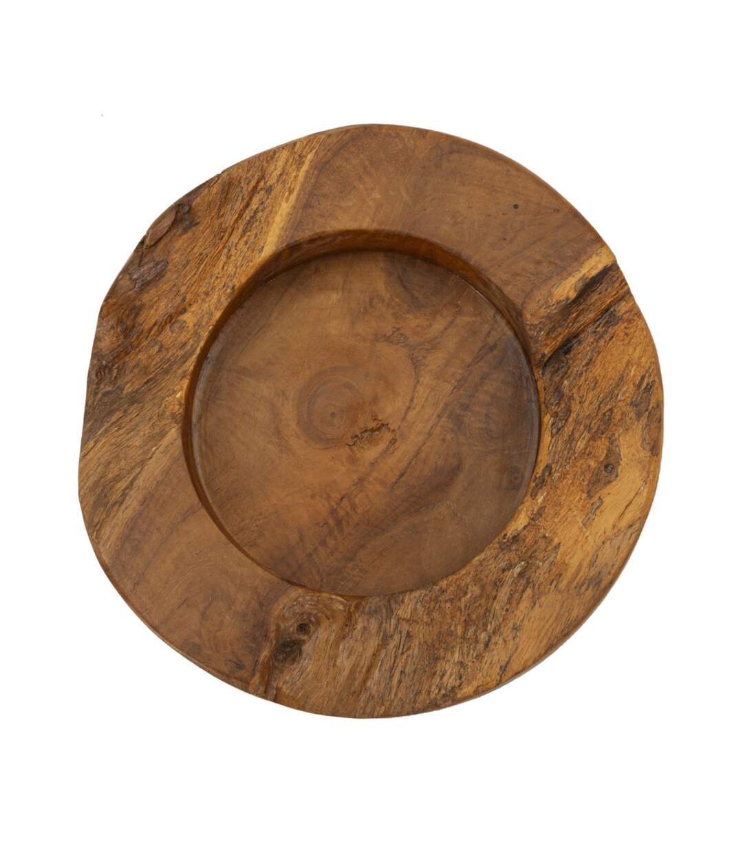 Vide-Poche en Bois Erusi Plus 21cm Naturel-2