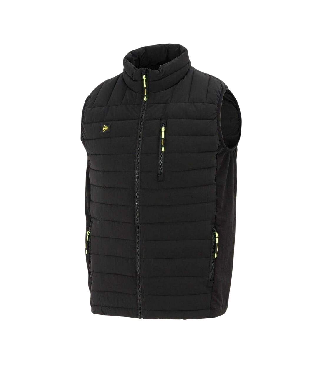 Doudoune Sans Manches Motif/style Matelassé On Site Homme Noir Dunlop-3
