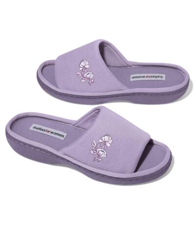 Women's Lilac Summer Slippers 