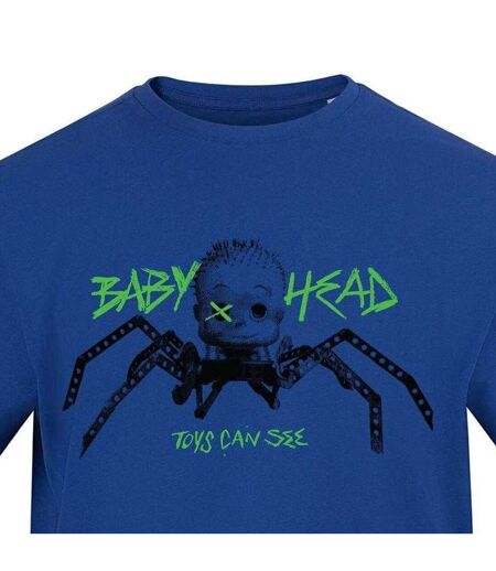 Unisex Adult Toys Can See T-shirt Blue Toy Story