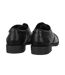 Womens/ladies Bobbi Low Heel Brogues Black Miso-2