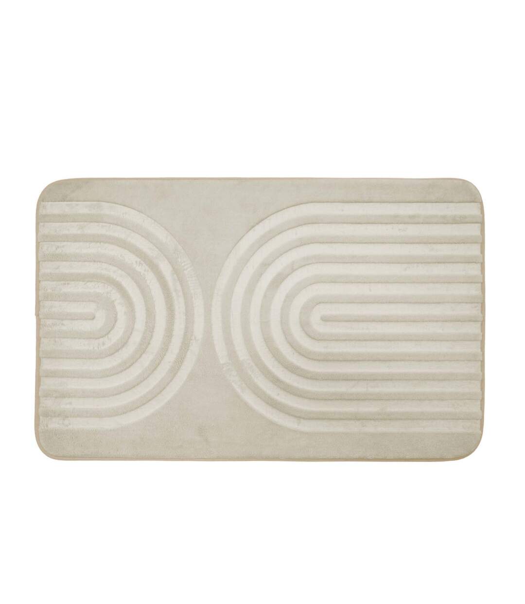 Tapis de Bain Microfibre Allure 45x75cm Taupe-1