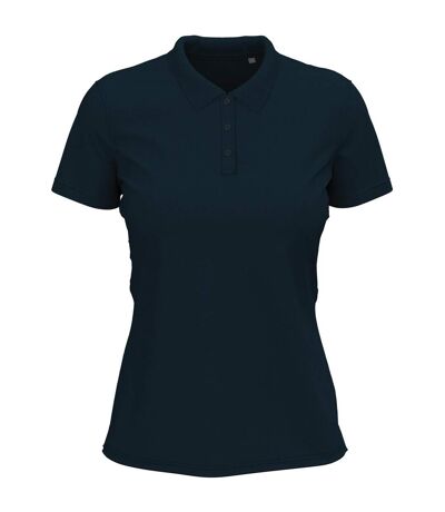 Polo Femme Bleu Foncé Stedman