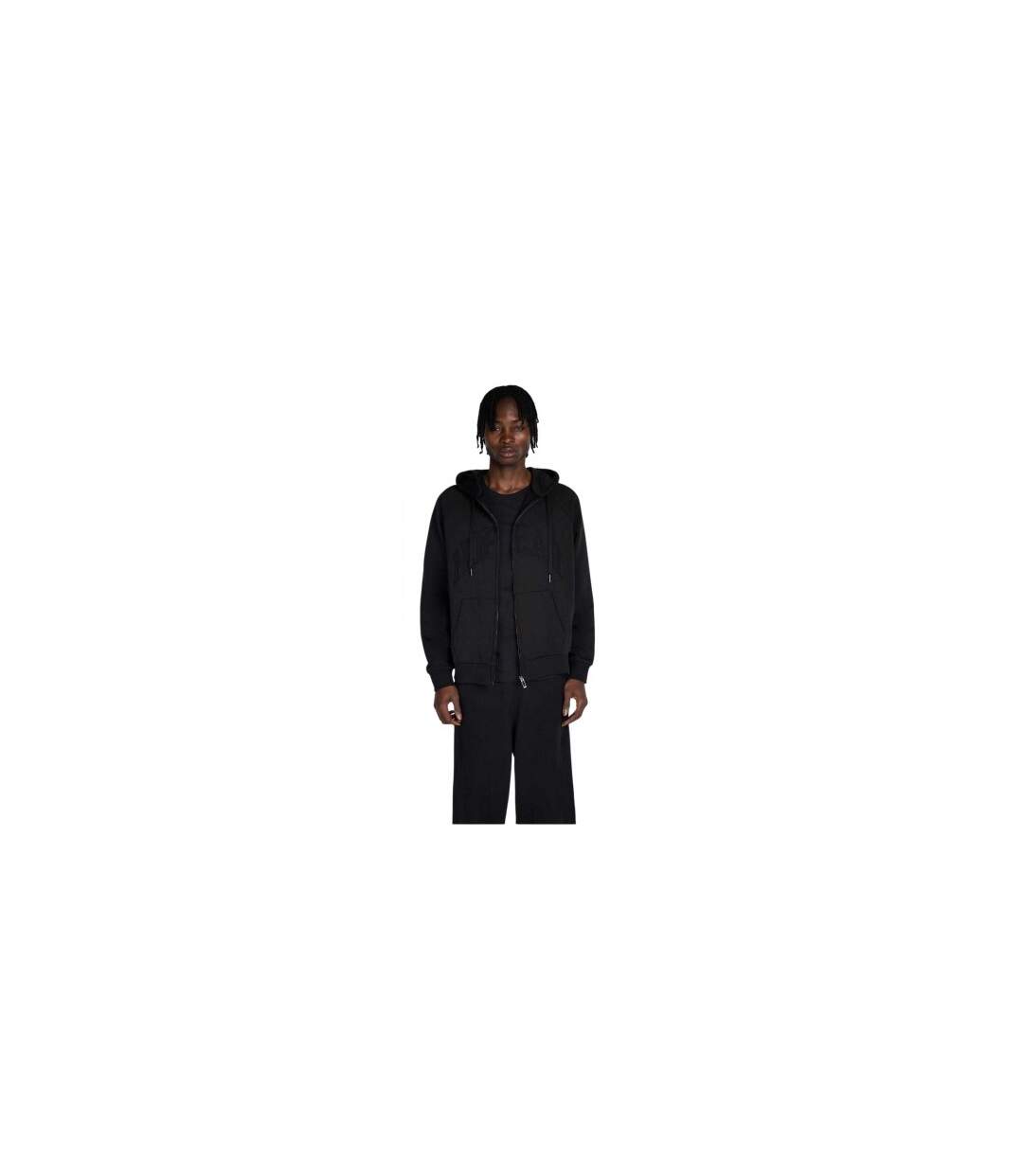 Mens Hoodie Black No Fear-1