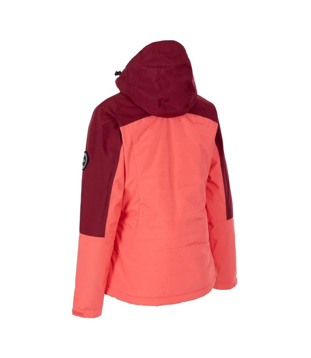 Blouson de ski emilia femme pêche rose Trespass Trespass