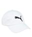 Casquette blanche mixte puma big cat-1