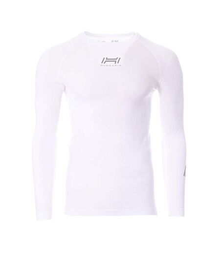 T-shirt manches longues blanc homme hungaria baselayers - s/m