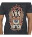 T-shirt homme col rond manches courtes homme acid wash Fly Vondutch-2