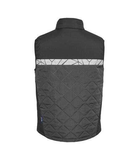 Mens 7700 Progression Gilet Grey Black Projob