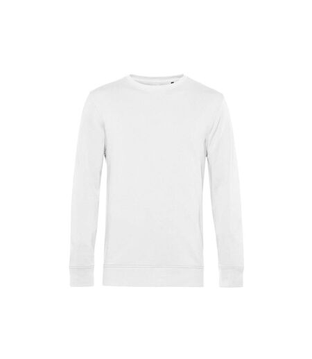 Sweat Organique À Col Ras Du Cou Pour Hommes Blanc B&C