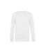 Sweat Organique À Col Ras Du Cou Pour Hommes Blanc B&C-1