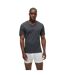 Lot De 3  T-shirts Motif/style Logo Homme Blanc Gris Noir Boss-4