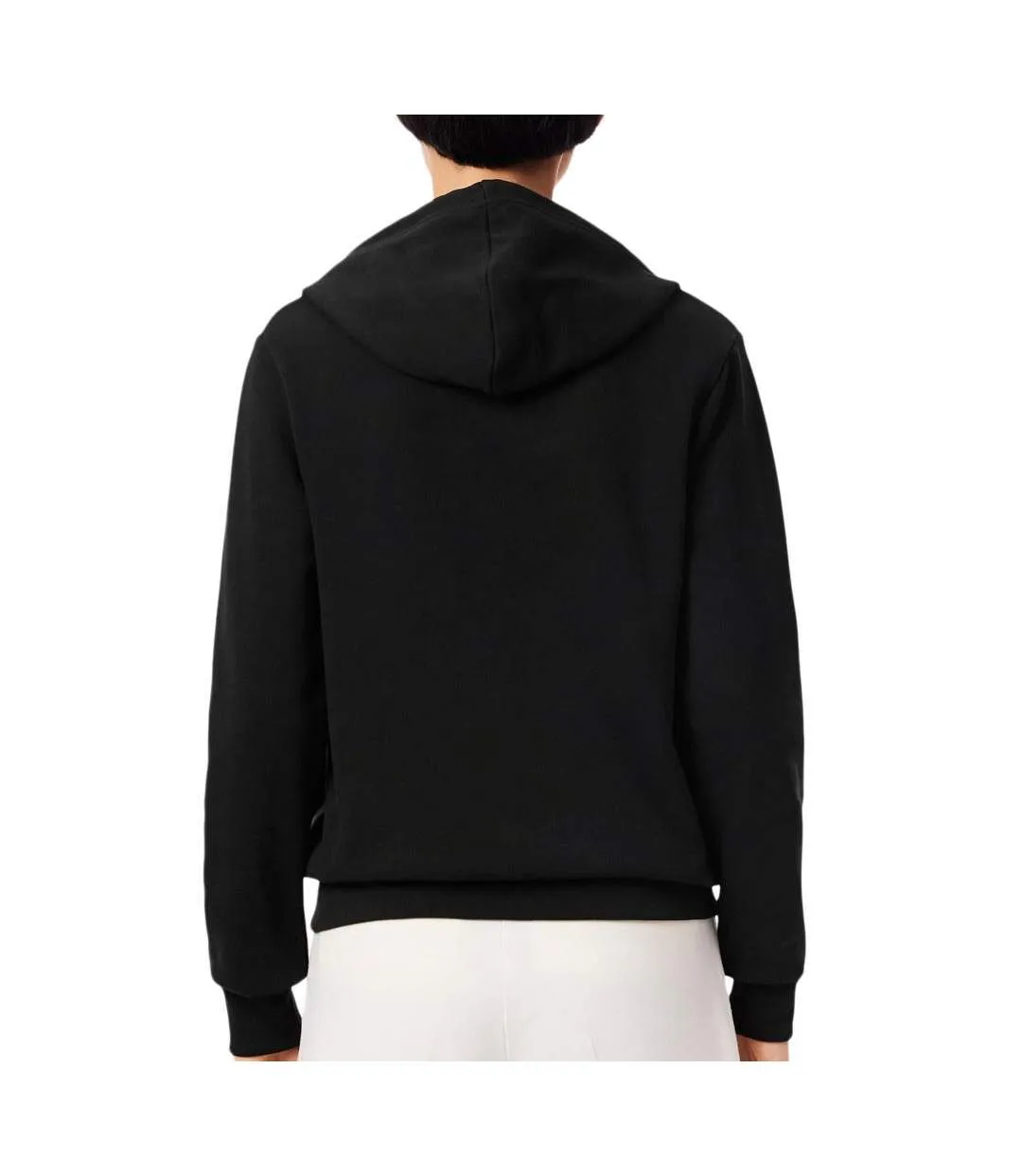 Sweat noir femme lacostesf5256-2