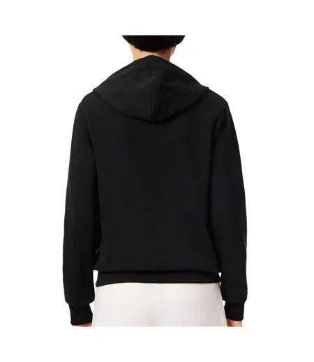 Sweat noir femme lacostesf5256