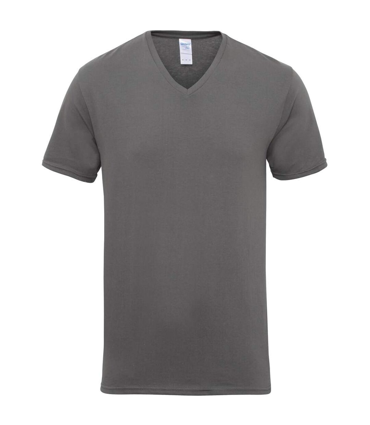 Gildan Adults Unisex Short Sleeve Premium Cotton V-Neck T-Shirt (Charcoal) - UTRW4738