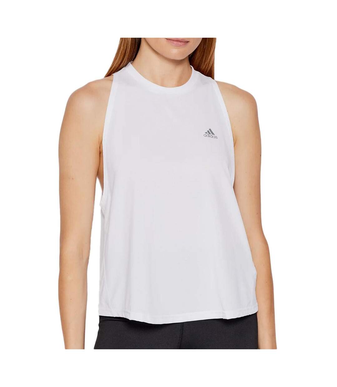 Débardeur de Sport Blanc Femme Adidas Run icons - L-1