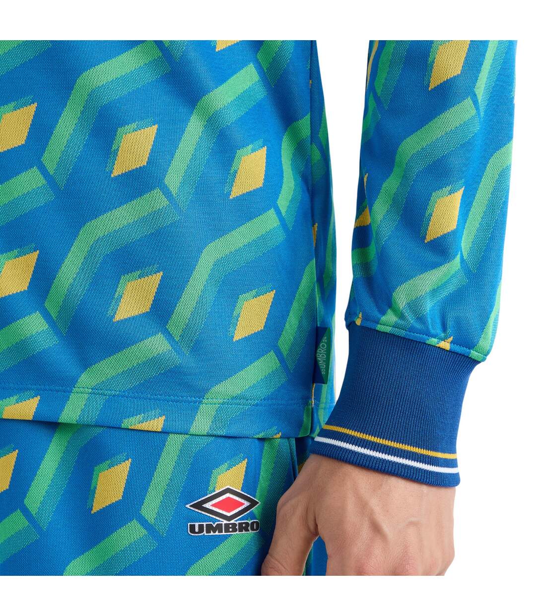 Mens jacquard long-sleeved jersey limoges Umbro-4